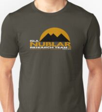 Camiseta unisex Equipo de investigación Isla Nublar 93