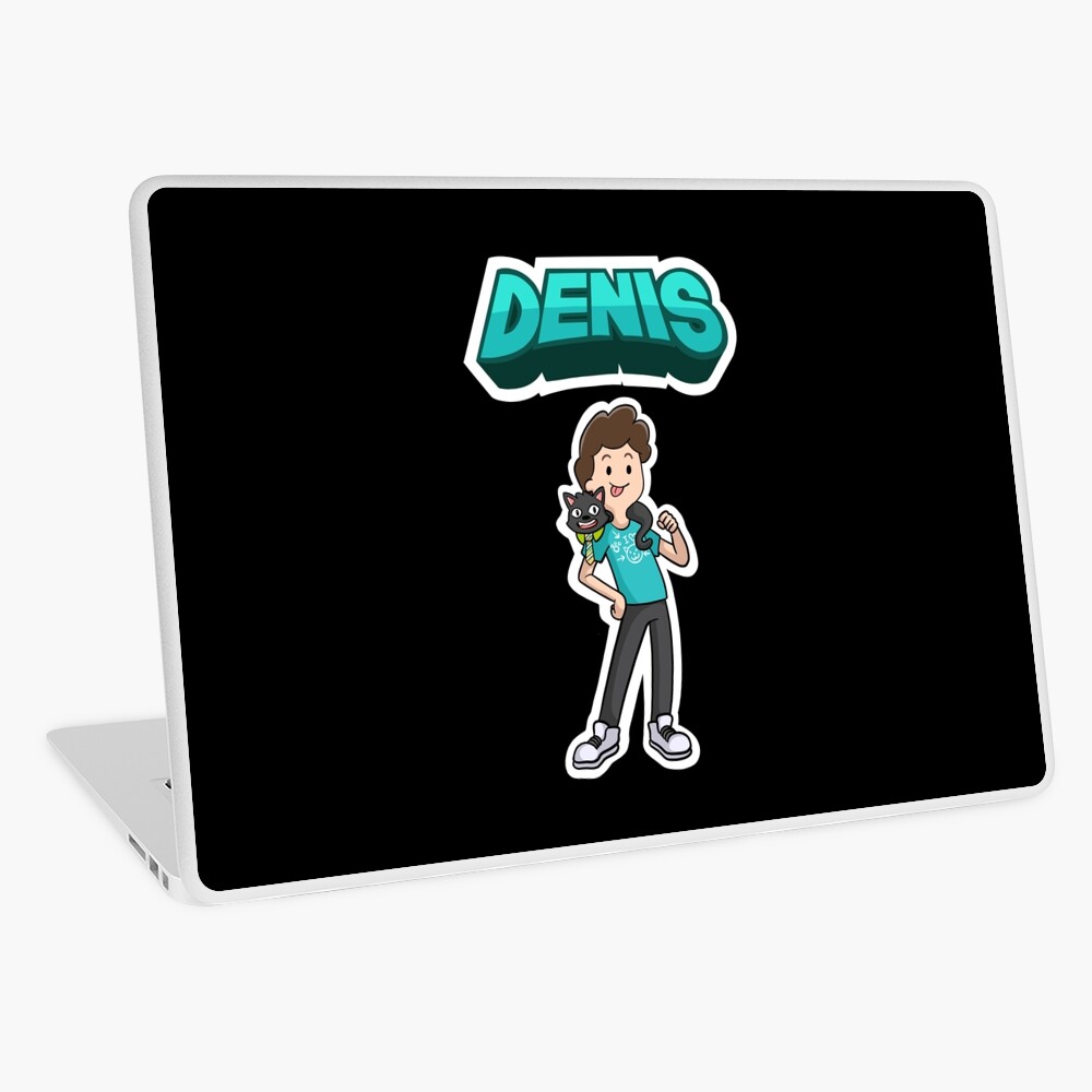 Denis You Tube Laptop Skin By Thebeatlesart Redbubble - roblox cat sir meows a lot scarf by jenr8d designs redbubble