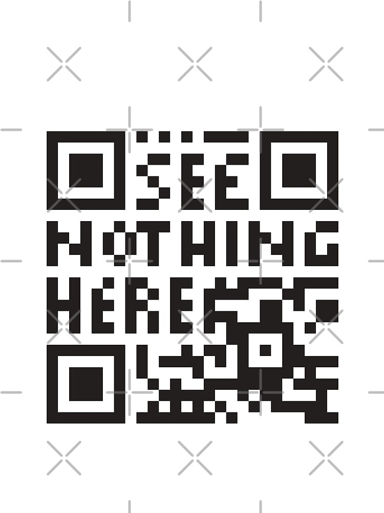 confuse surveilling scanner - undecodable qr code by kislev