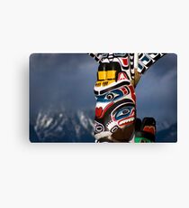 Totem Poles Canvas Print