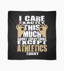 Athletics Lover Caring Funny Quote Scarf