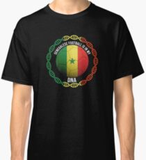 Senegalese Football Is In My DNA - Gift For Passionate Senegalese Football Soccer Fan Who Loves Or Supports The Nation of Senegal Classic T-Shirt