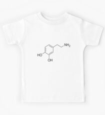 Dopamine Molecule Kids Tee