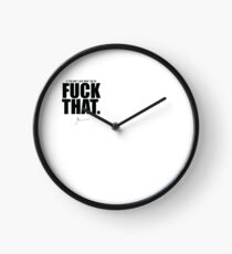 Reloj Gary Vaynerchuk / Gary Vee: si no te gusta lo que haces, jódete - NEGRO