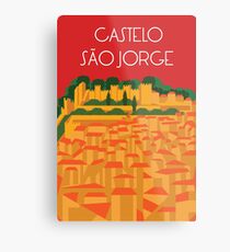Castelo São Jorge Metalldruck
