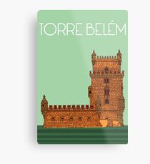 Torre de Belém Metalldruck
