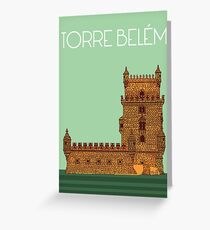 Torre de Belém Grußkarte
