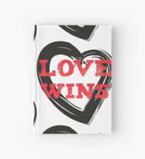 LOVE WINS 2 (black) Hardcover Journal