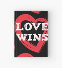 LOVE WINS 2 (red) Hardcover Journal