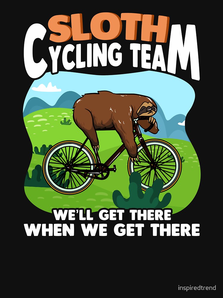 sloth cycling team