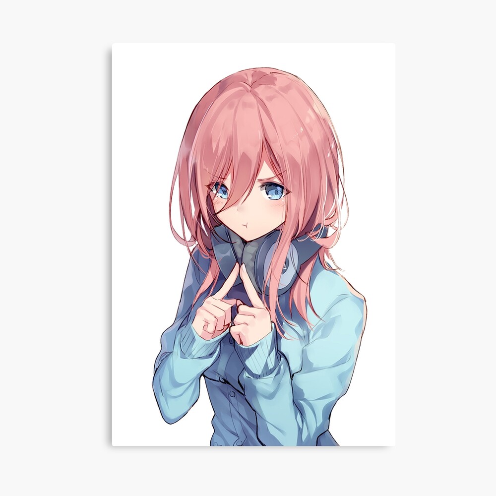 "Miku Nakano - The Quintessential Quintuplets" Canvas Print by