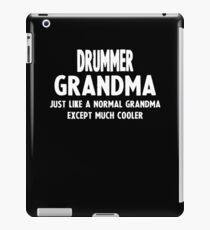 Gifts For Drummer Grandma iPad-Hülle & Klebefolie