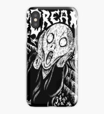 Metal Scream iPhone Case