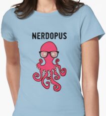 Nerdopus... Women's Fitted T-Shirt