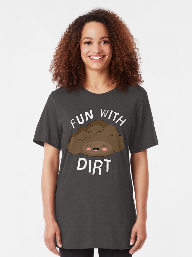 Alternate view of Fun With Dirt Slim Fit T-Shirt