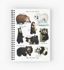 Cuaderno de espiral Bears of the World