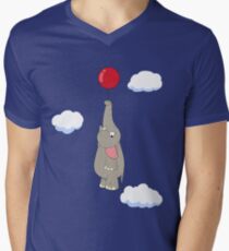 Halte durch! T-Shirt mit V-Ausschnitt für Männer