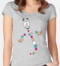 Dino DNA 2 Tailliertes Rundhals-Shirt