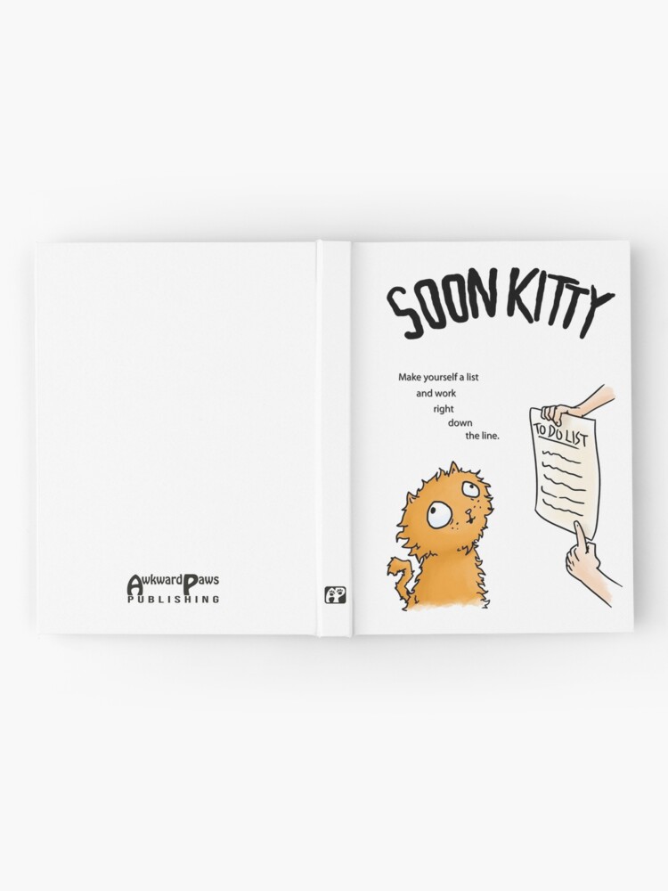 Alternate view of Soon Kitty Advice Hardcover Journal Hardcover Journal
