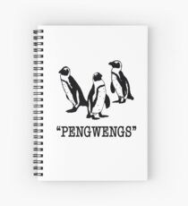 "Pengwengs" Spiral Notebook