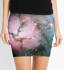 Galaxy nebula stars hipster star NASA science space photograph geeky geek gift Mini Skirt