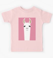 LLAMA PORTRAIT #5 Kids Tee