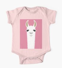 LLAMA PORTRAIT #5 One Piece - Short Sleeve