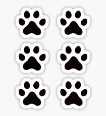 Pawprint Aufkleber Sticker