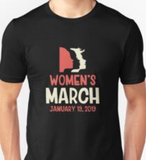 women march 2019 Slim Fit T-Shirt