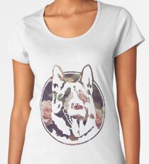 beautiful dog letter kenny su Premium Scoop T-Shirt