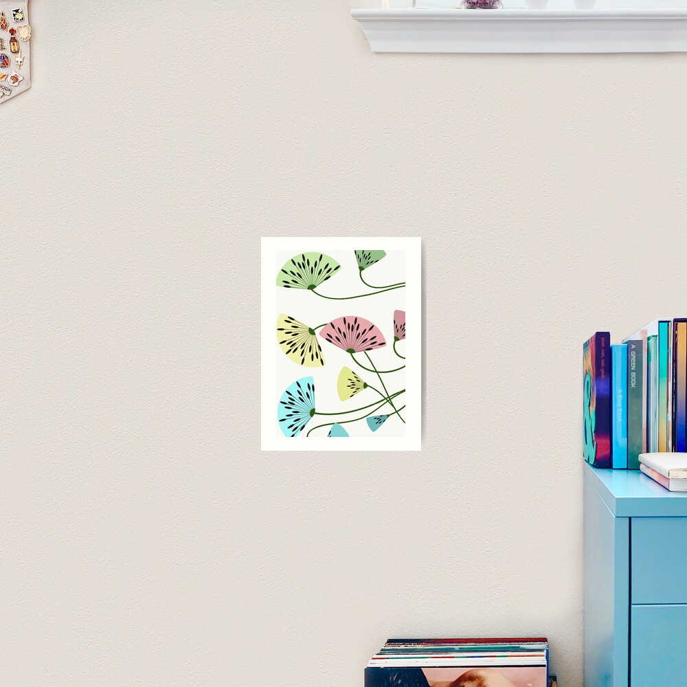 Dandyflowers - White Art Print