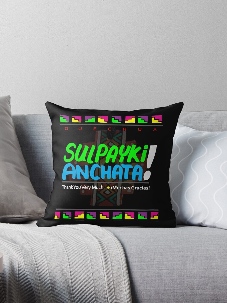 quechua pillow