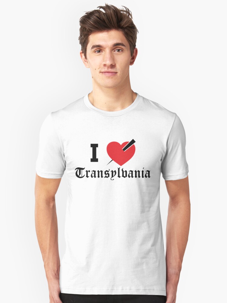 i love transylvania shirt dead