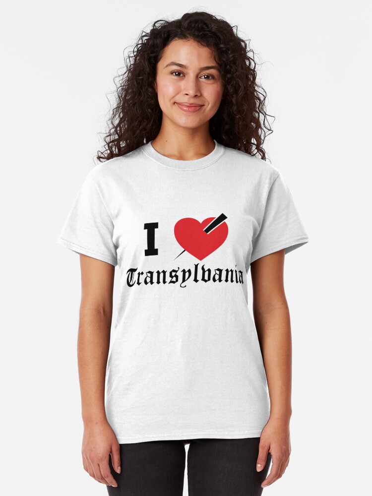 i love transylvania shirt dead