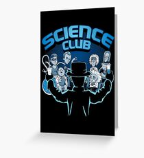 Science Club Greeting Card