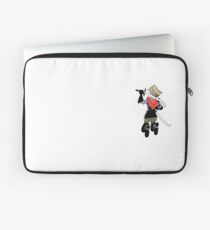 Springende Dame mit Katanas Laptoptasche