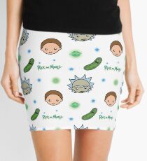 Rick and Morty space adventure Mini Skirt