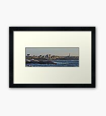 Peggy's Cove Panoramic 2 Framed Print