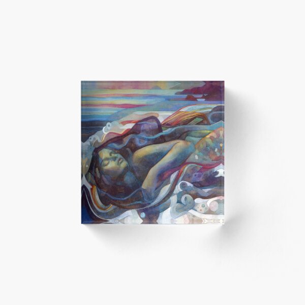 mermaid Acrylic Block