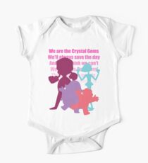 We are the Crystal Gems! One Piece - Short Sleeve