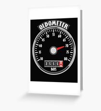 Oldometer 70 Grußkarte