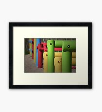 Slightly Coloured Framed Print