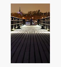 gabriels wharf lowlight Photographic Print