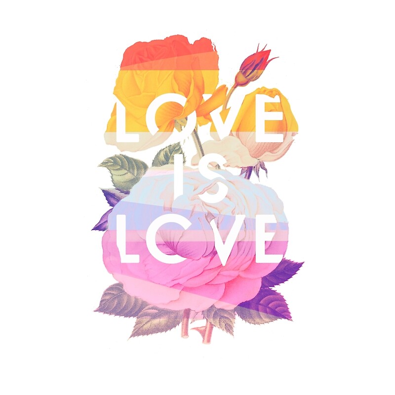"Love is Love" by heatherlandis | Redbubble