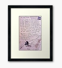 DadA manifesto Gerahmter Kunstdruck