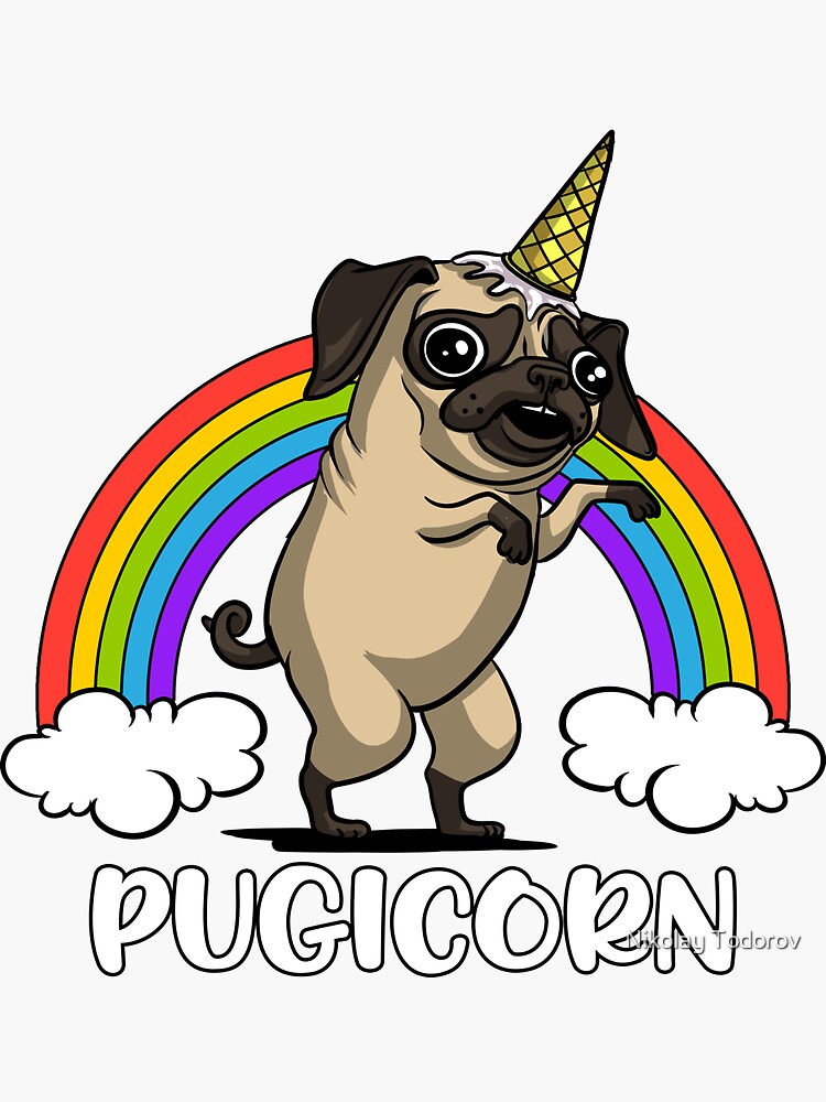 pugsley unicorn pug