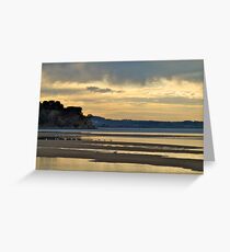 Sunrise at Inverloch, Victoria. Greeting Card