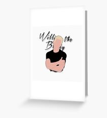 William the Bloody Greeting Card