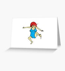 character 2 Greeting Card