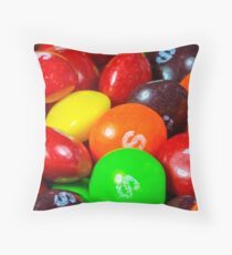 skittles plush pillow